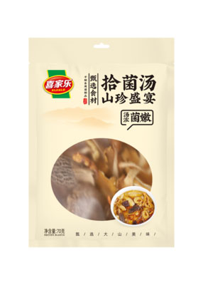 喜家樂70g拾湯菌湯包 喜家樂70g拾湯菌湯包
